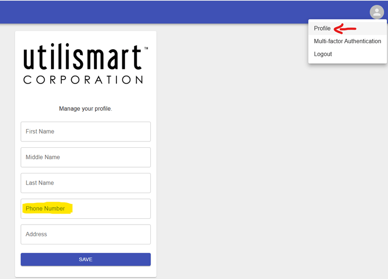 Phone Number Entry