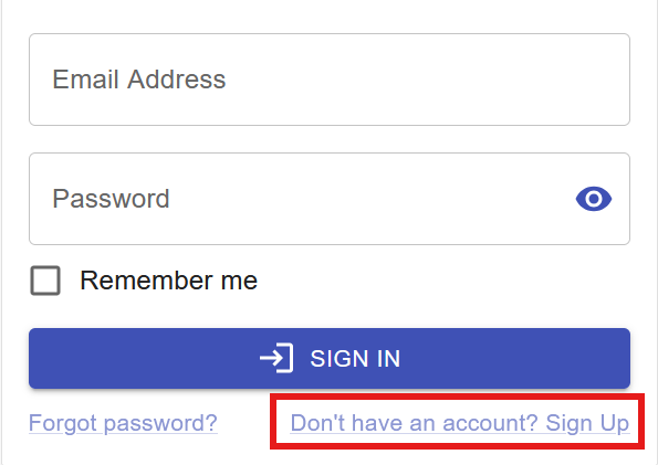 Sign In Button